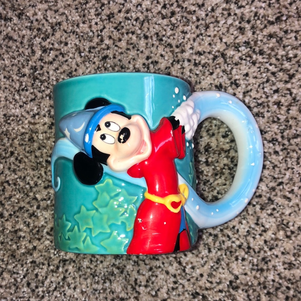 Mickey wizard ceramic Walt Disney World mug